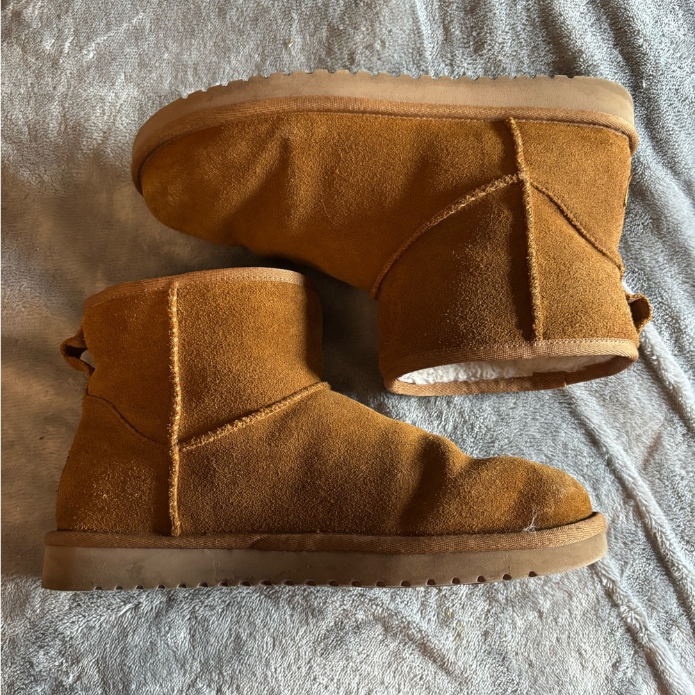 Koolaburra Tan Ankle Boots